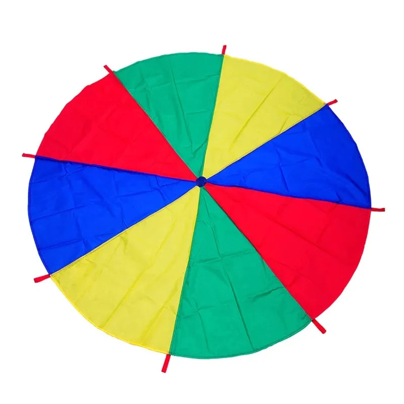 Kids Outdoor Rainbow Parachute