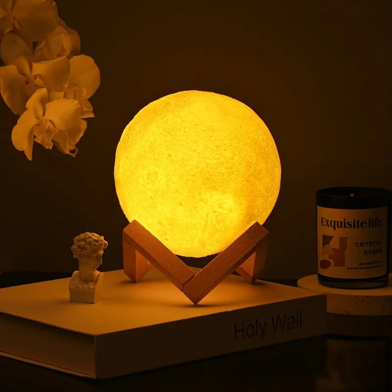 Planet Lamp Moon Galaxy Night Light (8 cm)